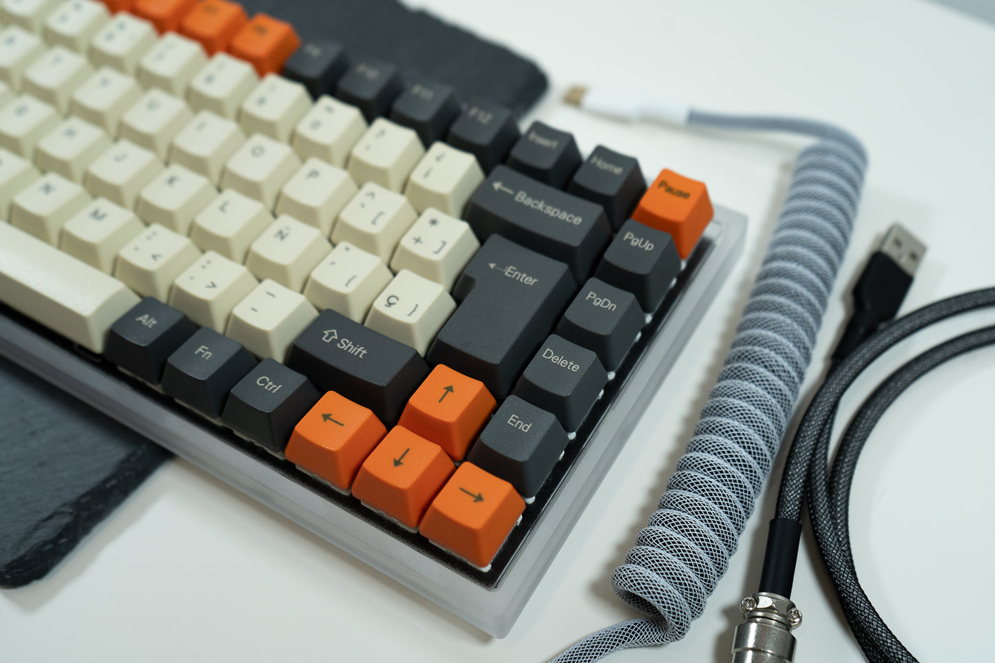 YMD75 V3 QMK/VIA WITH GREEN LOTO ISO ES / ASSEMBLED 75% HOT-SWAP MECHANICAL KEYBOARD 