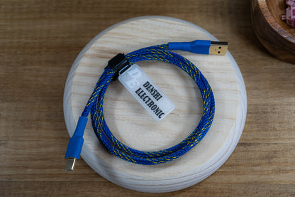 Cable Básico Azul & Amarillo