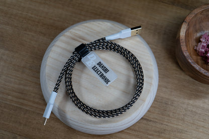 Black &amp; Cream Yellow Basic Cable
