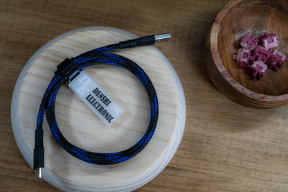 Cable Básico Negro & Azul