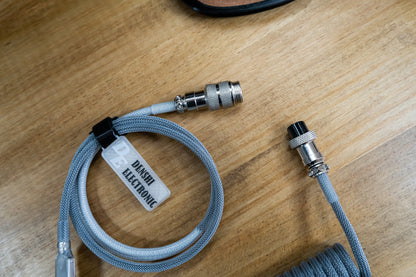 Black &amp; Gray Symmetrical AV Cable